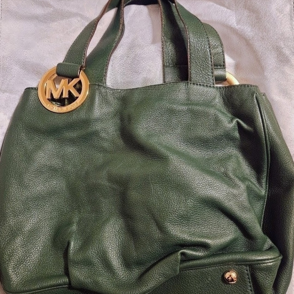 Michael Kors Fulton Malachite Large East West Tote